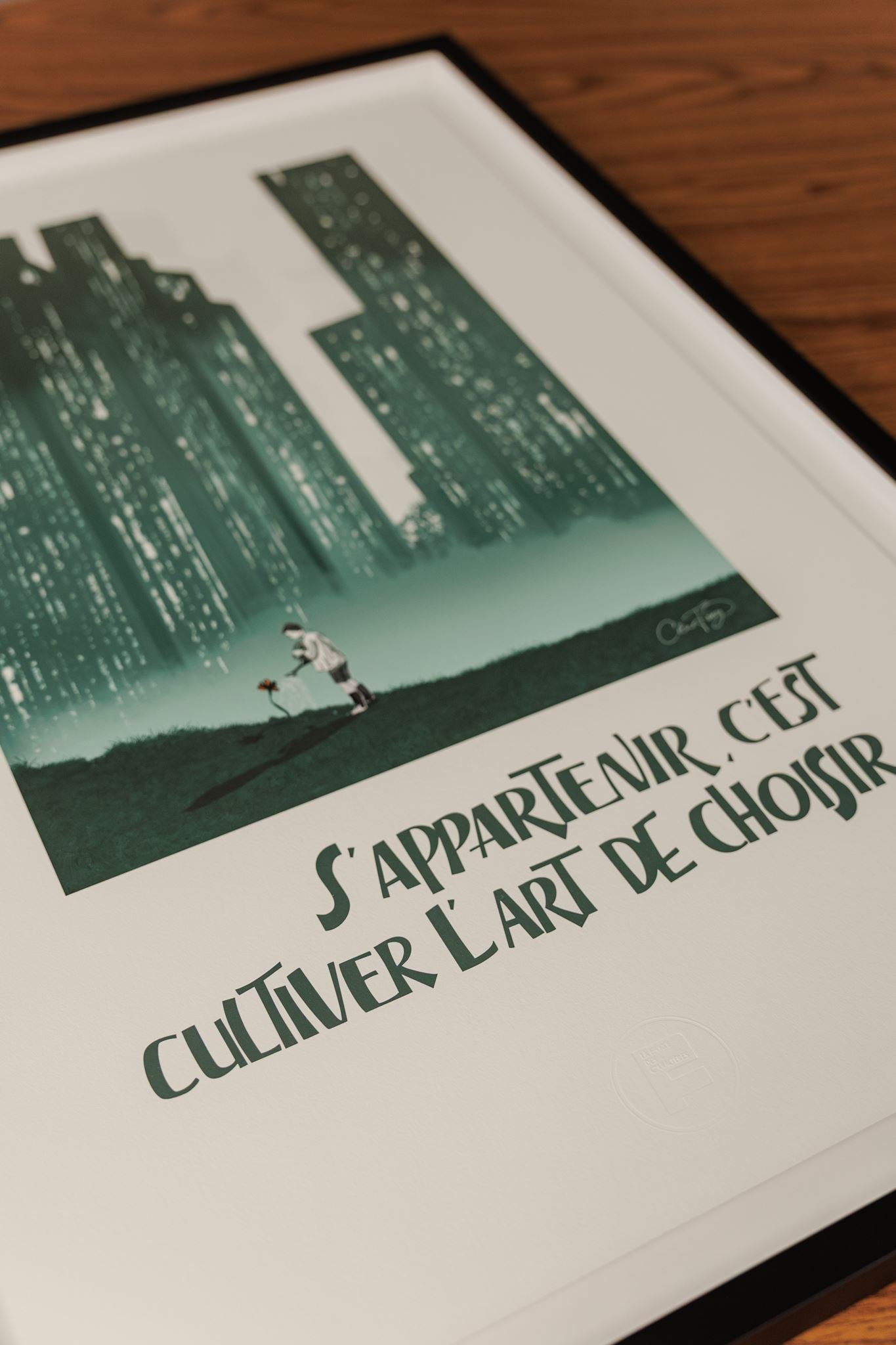 S'appartenir c'est cultiver l'art de choisir